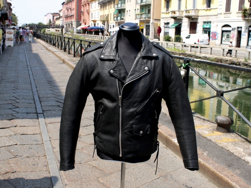 Open Road biker leather jacket XL