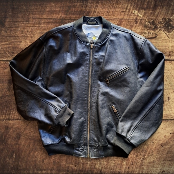 Bomber Harro leather jacket 