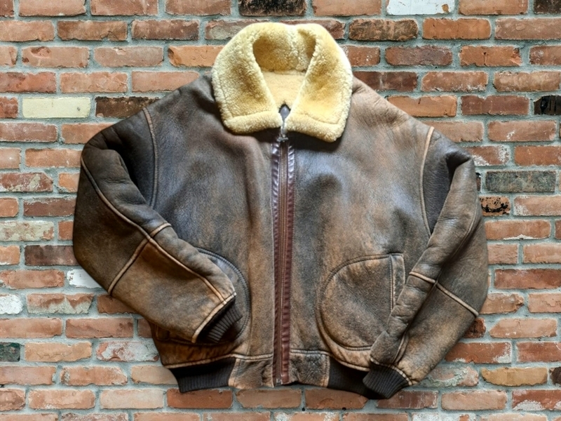 Bomber shearling la fenice jacket b3