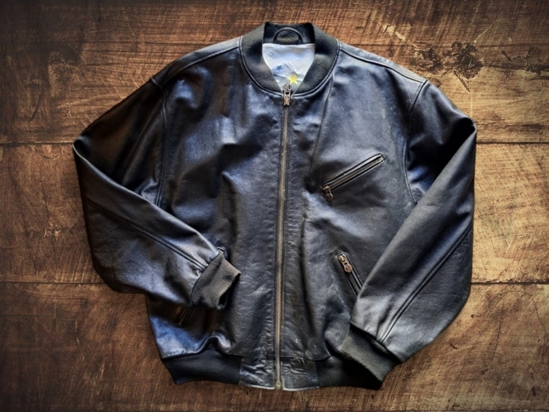 Bomber Harro leather jacket 