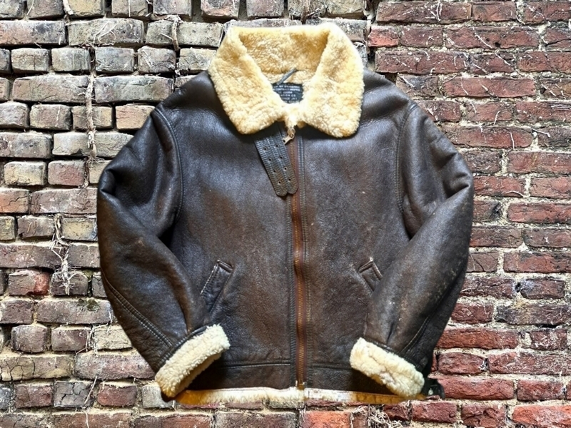 B3 shearling jacket bomber