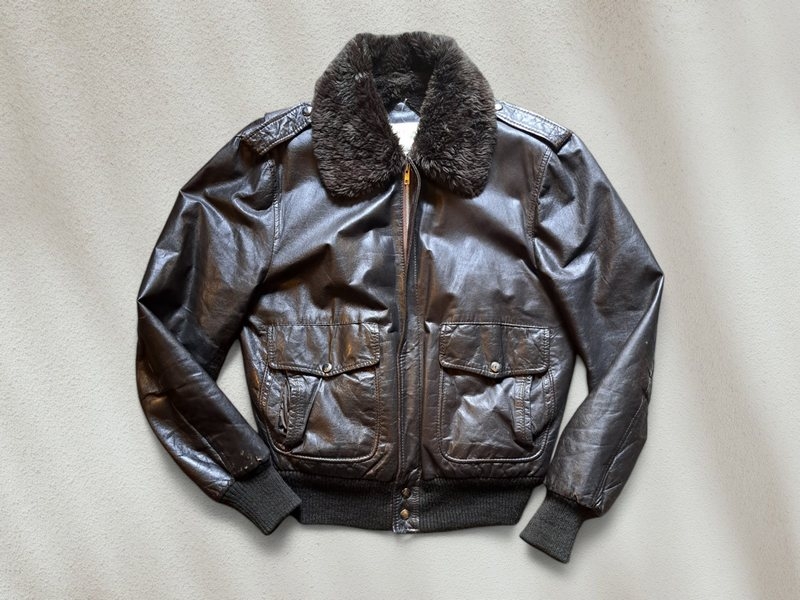 Giubbotto pelle aviatore A2 air force jacket vinta