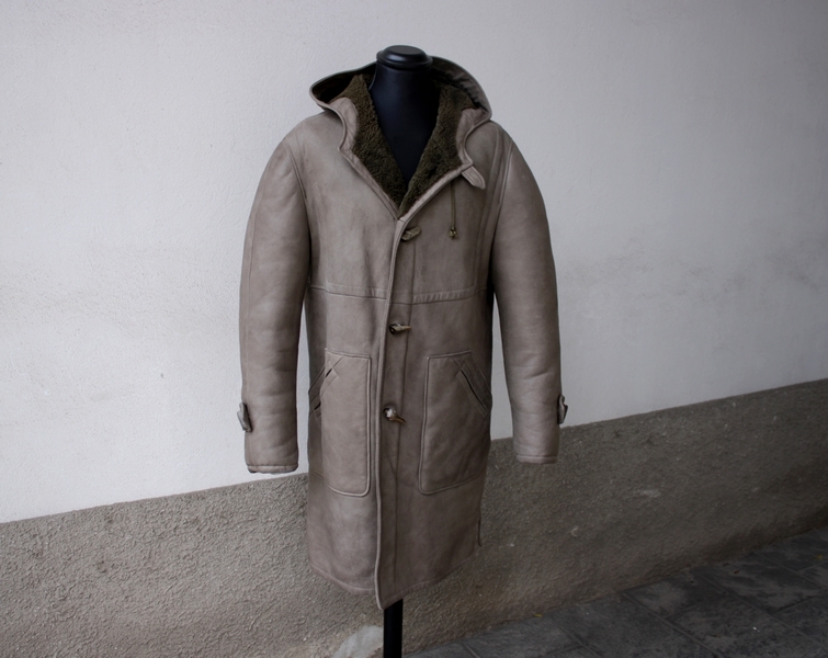 Cappotto montone shearling montgomery vintage uomo