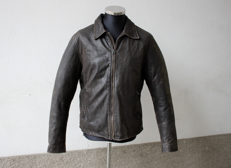 Replay leather jacket size XL